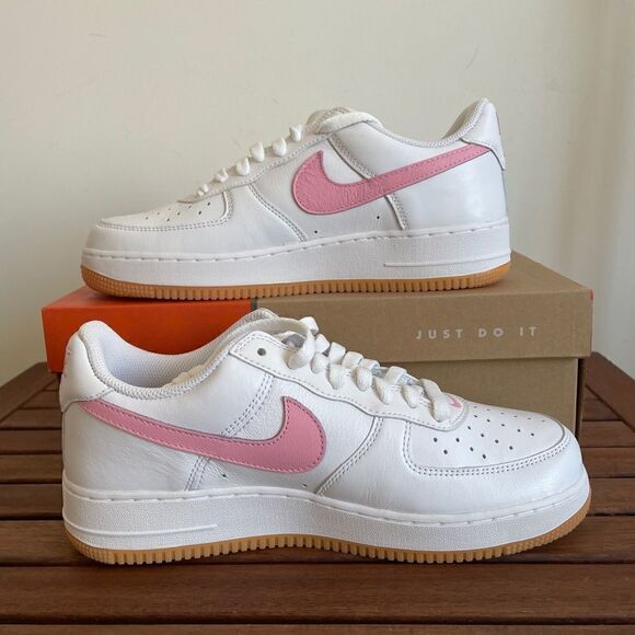Nike Air Force 1 Low Retro Color of the Month Pink Gum Women 10.5(DM0576-101) - Picture 3 of 17